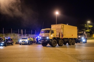 L'arrivo dei medici militari Russi a Bergamo / Reportage COVID19 - Bergamo 25/03/20